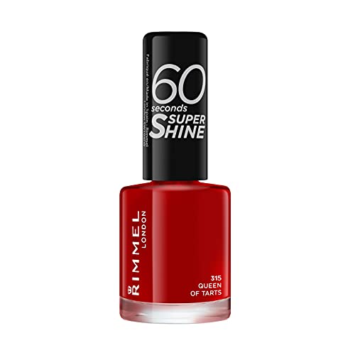 Rimmel - Vernis à Ongles Ultra Brillance et Longue Tenue - Séchage Rapide - 315 Queen of Tarts - 8ml  
Rimmel - Vernis à