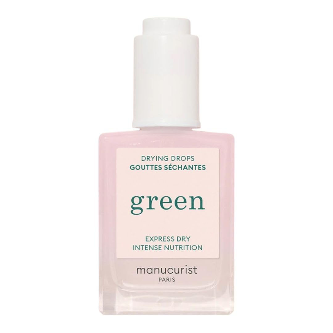 Manucurist Gouttes Séchantes Vegan pour Vernis à Ongles Séchage Rapide - Réduction du Temps de Séchage de 50% - Céramide