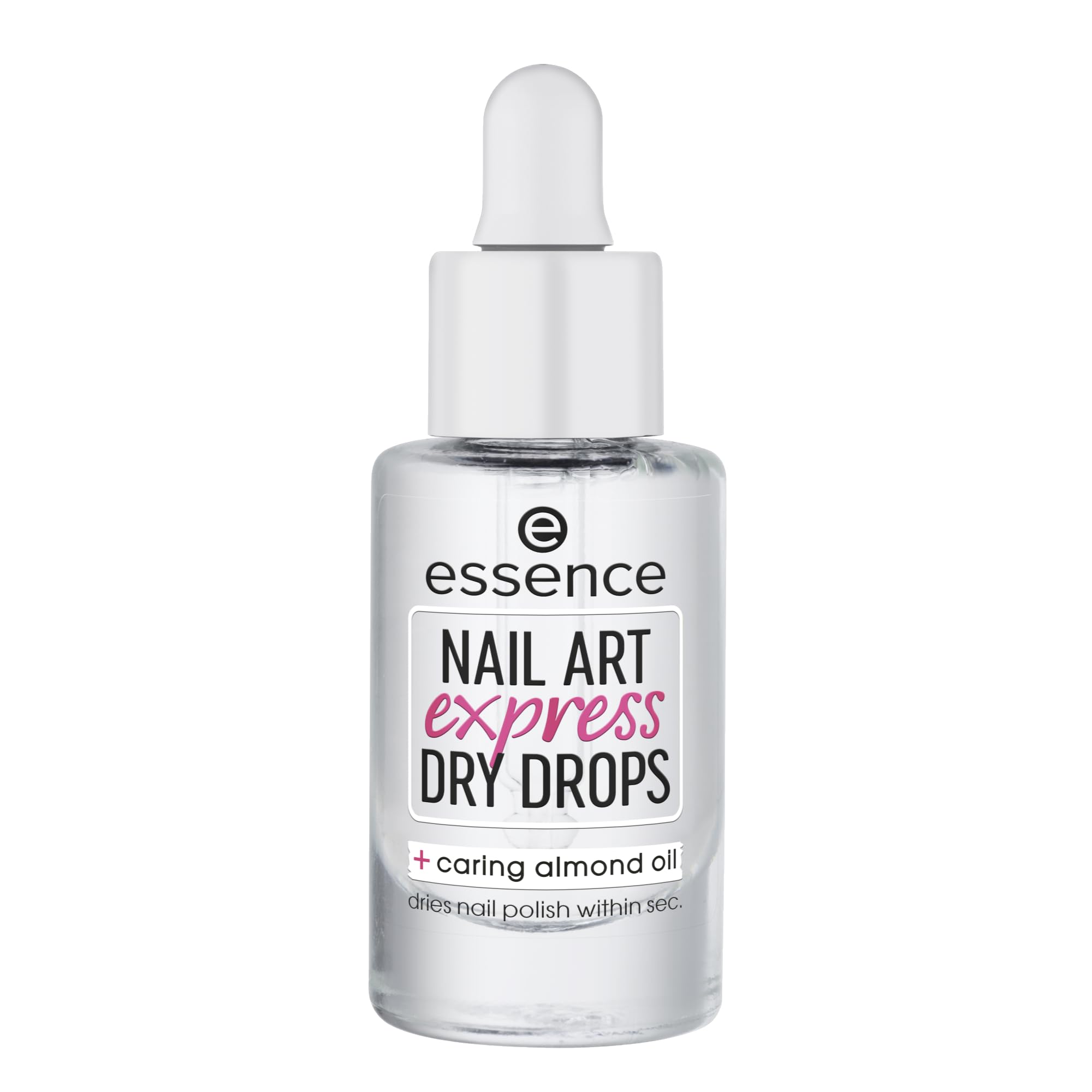 Fixateur de vernis à ongles Essence Express Dry Drops - Séchage rapide pour femmes - Manucure à domicile - Sèche en 60 s